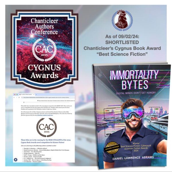 Immortality Bytes meme - Chanticleer CYGNUS Awards — 3rd cut shortlisted